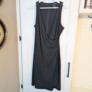 Express Chic Black Backless Dress